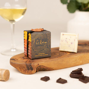 Le Belge’s Authentic Gourmet Belgian Chocolate, Wine Pairing Assorted Chocolate Gift Stack - Pairs with Chardonnay Le Belge’s Authentic Gourmet Belgian Chocolate, Wine Pairing Assorted Chocolate Gift Stack - Pairs with Chardonnay
