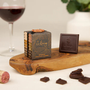 Le Belge’s Authentic Gourmet Belgian Chocolate, Wine Pairing Assorted Chocolate Gift Stack - Pairs with Merlot Le Belge’s Authentic Gourmet Belgian Chocolate, Wine Pairing Assorted Chocolate Gift Stack - Pairs with Merlot