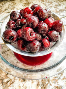 Fresh Frozen Organic Dark Tart Cherries - 15 lb Fresh Frozen Organic Dark Tart Cherries - 15 lb