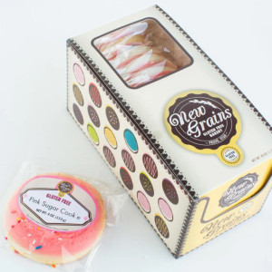 New Grains Pink Sugar Cookies, Gluten Free - includes 10 New Grains Pink Sugar Cookies, Gluten Free - includes 10
