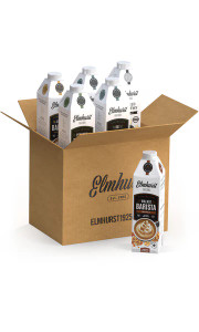 Elmhurst 1925 Barista Edition Variety Pack – 32 oz - Pack of 6 - Plant-Based Milk, Vegan, Dairy-Free, Kosher, Gluten-Free, Non-GMO Elmhurst 1925 Barista Edition Variety Pack – 32 oz - Pack of 6 - Plant-Based Milk, Vegan, Dairy-Free, Kosher, Gluten-Free, Non-GMO