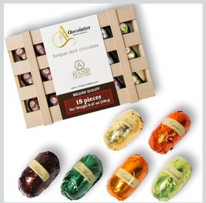 Andy Anand Chocolatier European liqueur Flavored Dark Chocolate Bottles - Filled with Top-Shelf Liquor, Gluten Free Assorted Liquor Flavors, Liqueur Center Filled Chocolate in Wooden Gift Box - 18 Pieces Andy Anand Chocolatier European liqueur Flavored Dark Chocolate Bottles - Filled with Top-Shelf Liquor, Gluten Free Assorted Liquor Flavors, Liqueur Center Filled Chocolate in Wooden Gift Box - 18 Pieces