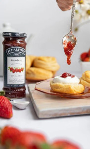 St. Dalfour Strawberry Fruit Spread - 10oz - 100% from Fruit, No Artificial Ingredients, Non-GMO, No Cane Sugars, All Natural - Pack of 2 St. Dalfour Strawberry Fruit Spread - 10oz - 100% from Fruit, No Artificial Ingredients, Non-GMO, No Cane Sugars, All Natural - Pack of 2