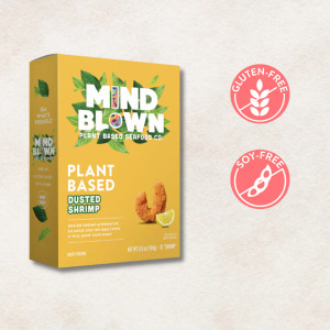 Mind Blown™ Plant Based Crispy Crunchy Fried Shrimp - 16 oz Mind Blown™ Plant Based Crispy Crunchy Fried Shrimp - 16 oz