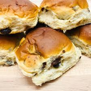 Dutch Steenstras Raisin Buns, Pack of 6