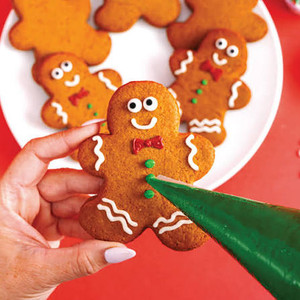 Gingerbread Cookie Decorating Kit, 3 Boys & 3 Girls with All the Fixings!