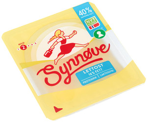 Synnøve Finden Yellow Light Cheese Sliced - Gulost Light skivet 150g