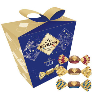 Revillon Papillotes Assorted Dark Chocolate, 300g - Gift Box