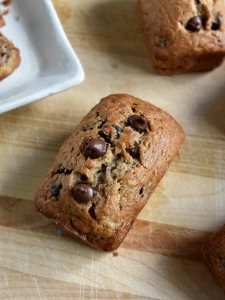 Mini Banana Chocolate Chip Bread Loaf - Pack of 3