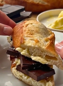 Classic French Goûter Kit - Baguette + French Salted Beurre Butter + Chocolate