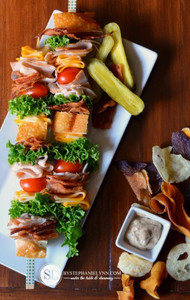 Classic Club Sandwich Skewers