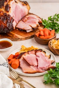 Pasture-Raised Smoked Bone-In Ham - Organic • Sugar-Free • Naturally Smoked | 8 - 10 lb