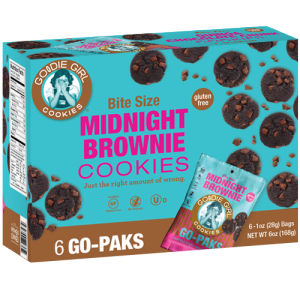 Goodie Girl Cookies™ Midnight Brownie Cookies 6 Count Go Paks Goodie Girl Cookies™ Midnight Brownie Cookies 6 Count Go Paks