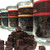 4 Nibblelitos glass jars 72% Cocoa Dark Chocolate from different origins