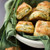 Flaky Goat Cheese and Chive Biscuits