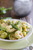 Gnocchi with Pesto, Shrimp and Asparagus
