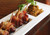 Dates & Bleu Cheese Wrapped in Bacon - 50 pieces per tray Dates & Bleu Cheese Wrapped in Bacon - 50 pieces per tray