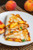 BBQ Chicken and Peach Quesadillas BBQ Chicken and Peach Quesadillas