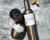 Winesulator + 2 Uncork'd XL Wine Glasses/Lid | GLITTER GOLD
