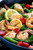 21/25 Size Wild-Caught Peeled and Deveined Tail-On Raw Jumbo Shrimp - Linton's 1 lb 21/25 Size Wild-Caught Peeled and Deveined Tail-On Raw Jumbo Shrimp - Linton's 1 lb