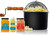 Franklin's Gourmet Popcorn - Movie Night Bundles - Stovepop Popcorn Maker, 13.5 oz Organic Popcorn Kernels, 8 oz Butter Flavored Salt, 14 oz Butter Flavored Coconut Oil