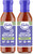 Fody Foods Vegan Unsweetened Tomato  Ketchup - Keto Friendly Condiment, Non GMO - Pack of 2