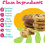 BHU FOODS Protein Cookies Variety Pack - Organic, Vegan & Keto-friendly - Gluten free, Dairy-free & Non-GMO - 10 Cookies