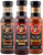 Mr. Spice Salt Free Award-Winning Taste Original Variety Pack - Garlic Steak, Honey BBQ, Tangy Bang Sauce - Low Sodium, Organic, No Salt, Gluten Free - Pack of 3