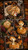 Halloween Baked Brie En Croûte Mummy with Pumpkin or Ghost Bamboo Serving Tray - Cranberry, Orange & Pecans, Serves 6 - 8