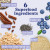 Earnest Eats Superfood Oatmeal – Blueberry Chia Cinnamon – Vegan, Gluten-Free - Pack of 3