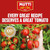 Mutti Whole Peeled Tomatoes (Pelati), 28oz - Pack of 6