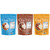 NuTrail Nut Granola Cereal Variety Pack - Vanilla Almond, Chocolate, Honeynut - No Sugar Added, Keto, Low Carb, Gluten Free, Grain Free - Pack of 3