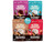 My Sweet Chickpea Chocolate Covered Chickpeas Variety Pack  (4-Pack: Dark Chocolate, Coconut, Cappuccino & Strawberry)