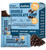 JustNosh Double Chocolate Chip Collagen Protein Bars - 15g Protein • 10g Collagen • Gluten-Free • Dairy-Free • Low FODMAP • Seed Oil Free - 12-Pack