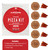 Stone Baked Organic Pizza Kit - Vegan, Non-GMO (5 Pack) by Plant Strong