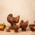 Thanksgiving Chocolate Turkey, 8”  - Mostly Solid - Milk or Dark
