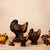 Thanksgiving Chocolate Turkey, 8”  - Mostly Solid - Milk or Dark