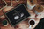 Chevaliers d’Argouges Assorted Milk, Dark & White Chocolates in Black Vintage Box – 300g