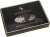 Chevaliers d’Argouges Assorted Milk, Dark & White Chocolates in Black Vintage Box – 300g