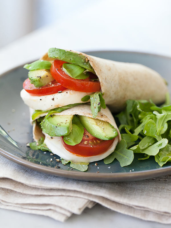 Avocado Caprese Wrap