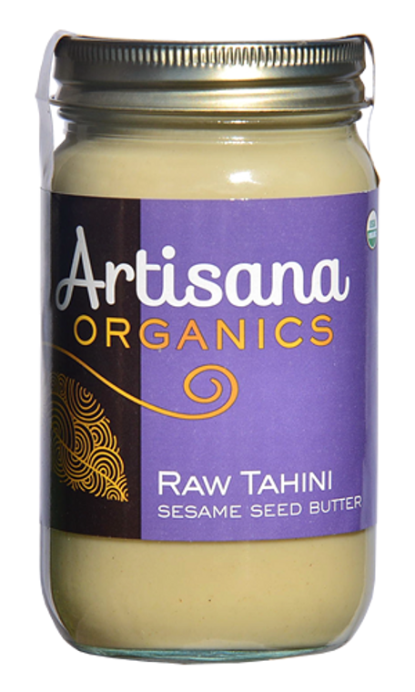 Raw Tahini  Raw 100% Organic Pure Ground Sesame Seeds