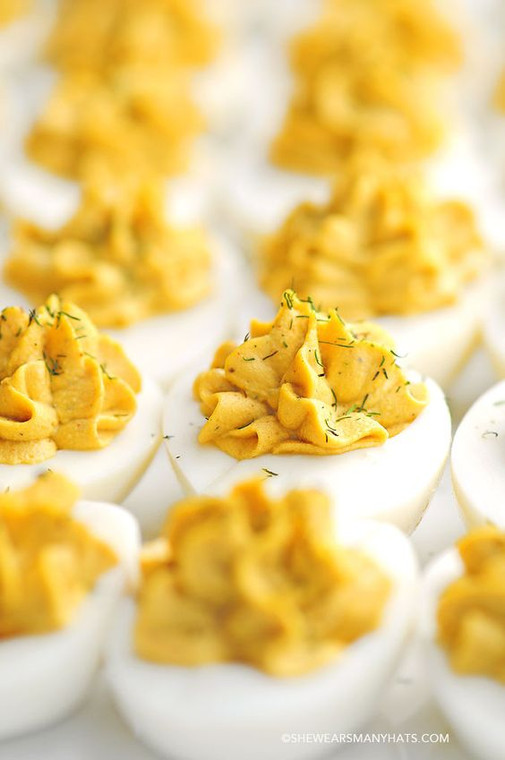 Classic Deviled Eggs (GF, V)