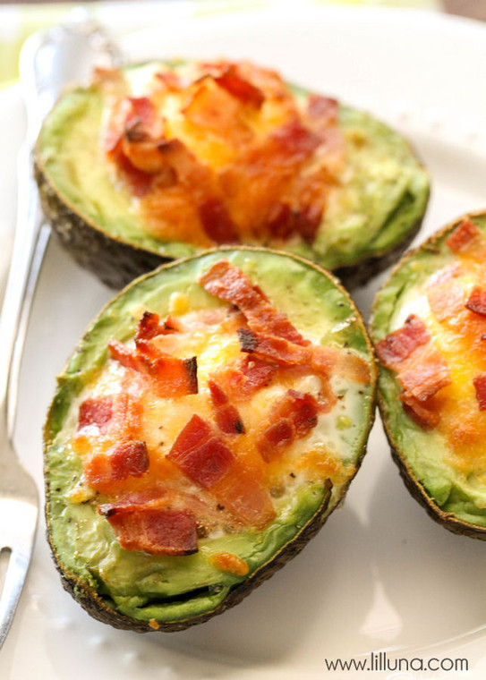 Avocado Bacon and Eggs