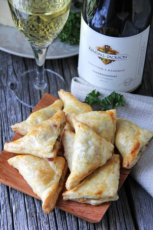 Mushroom, Herb & Gruyere Cheese Mini Turnovers