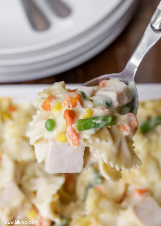 Creamy Turkey and Noodles