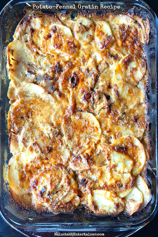 POTATO FENNEL GRATIN