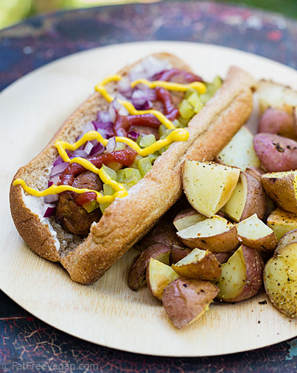 Homemade Veggie HotDogs