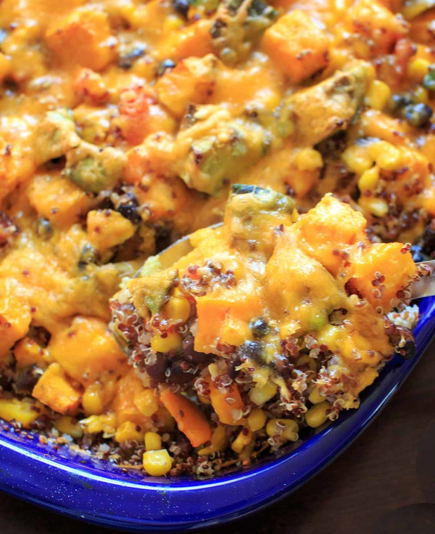 Butternut Squash Quinoa Casserole