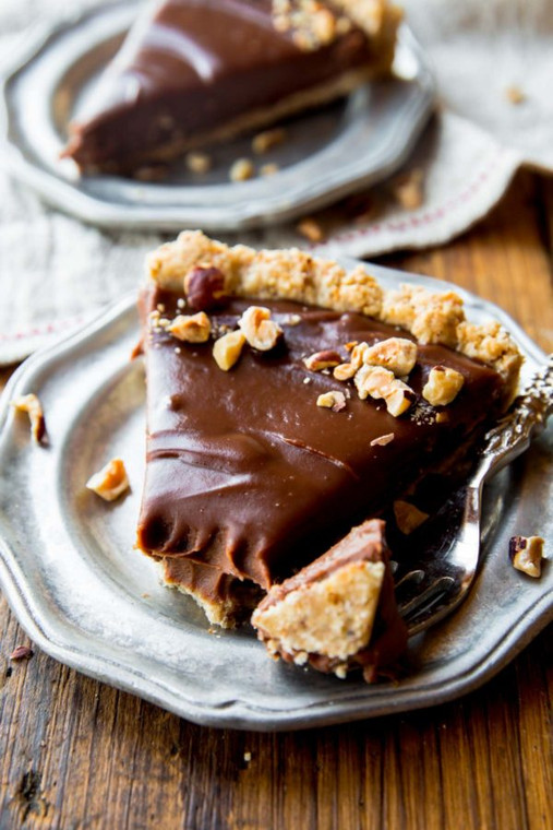 Nutella Tart with Toasted Hazelnut Crust - Serves 8 - 10