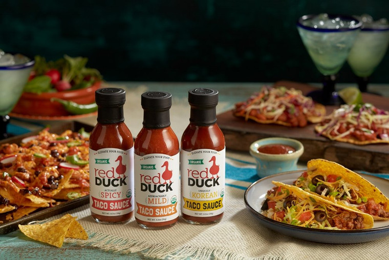 Organic Uniquely Korean Taco Sauce Red Duck